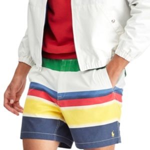 Men’s shorts lifesaver color block